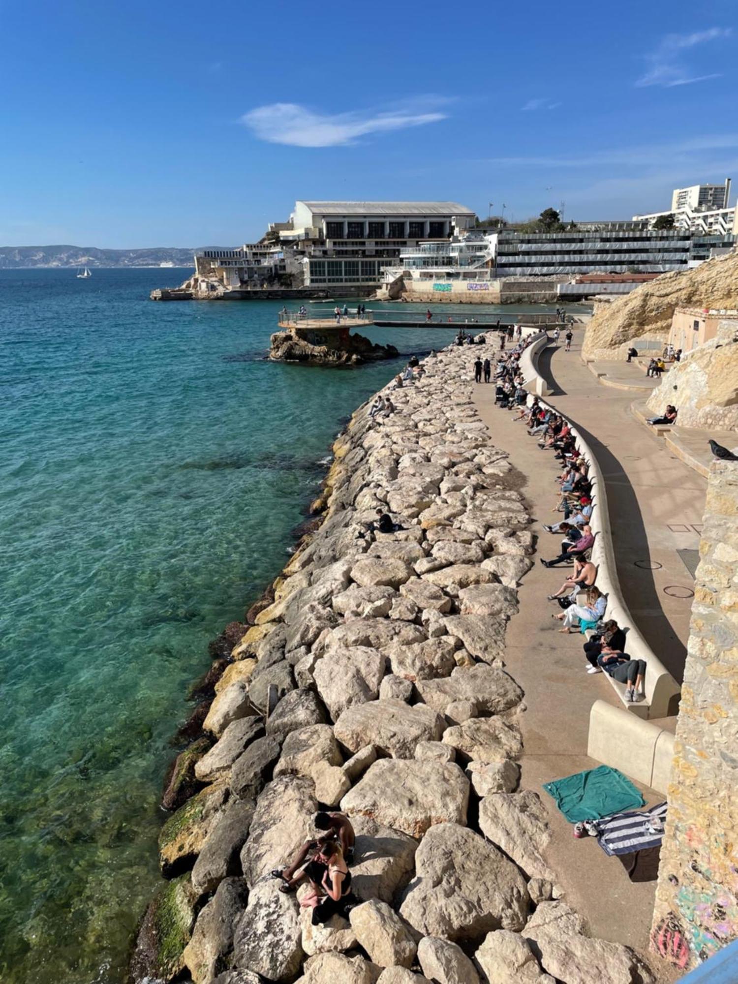 Vieux Port Proximite Panier Clim Central Cachet Marseille Exterior photo